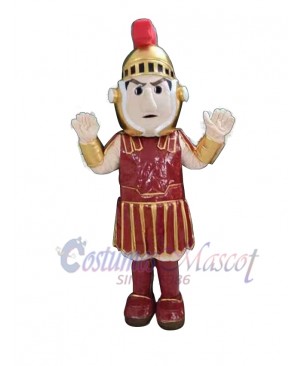 Spartan Trojan mascot costume