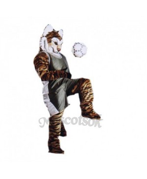 Cute Pro Tiger Mascot Costume