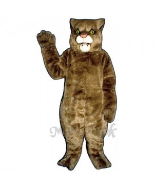 Cute Wildcat Cat Mascot Costume