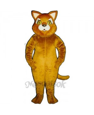 Cute Cinnamon Cat Mascot Costume