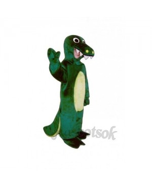 Cute Alligator Mascot Costume