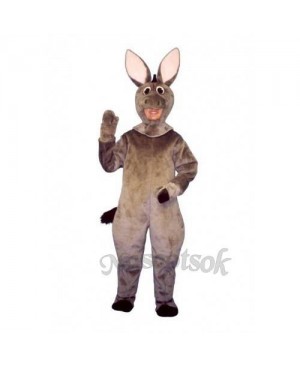 Cute Donkey Mascot Costume