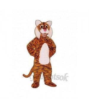 Cute Tiger Mascot Costume