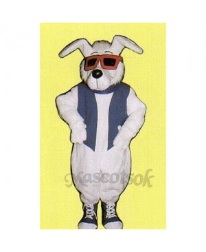 Cute Mellow Fellow Dog Mascot Costume