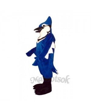 Cute Jennie Blue Jay Mascot Costume