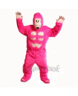 Cute Comic Gorilla Mascot Costume