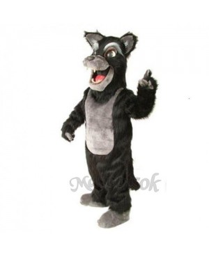 Cute Big Bad Wolf Mascot Costume