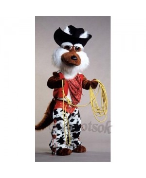 Cute Coyote Wolf Mascot Costume