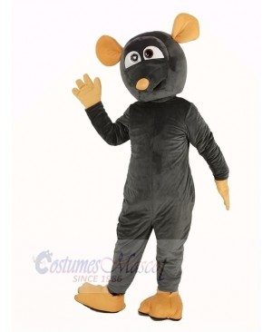 Grey Rat with Big Eyes Mascot Costume Animal