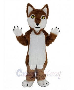 Wolf mascot costume