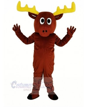 Cute Reindeer Mascot Costume Animal