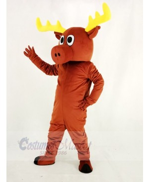 Cute Reindeer Mascot Costume Animal