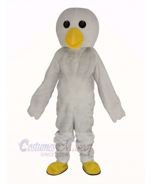 White Chick Mascot Costume