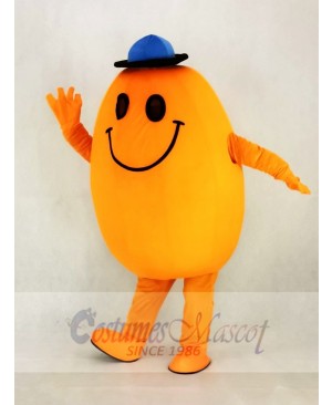 Smiling Mr Tickle Tickleer Mascot Costume School