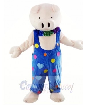 Cute Grey Pig Mascot Costumes Animal