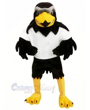 Fierce Falcon with White T-shirt Mascot Costumes	