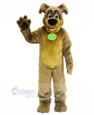 Brown Dog with Big Nose Mascot Costumes Animal