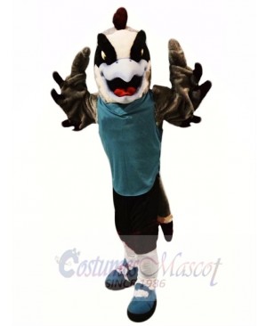 Sport Falcon Mascot Costume 