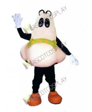 High Quality Adult Nose Mascot Costume with Eyes and the Bandage