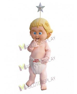Lucky Baby Angel Holy Night Mascot Costume