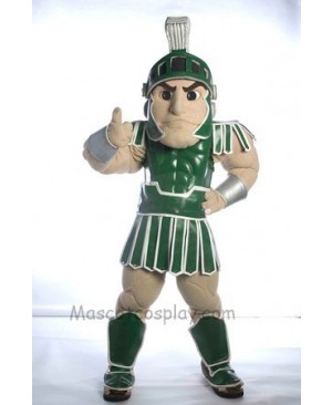 Spartan Trojan knight Sparty Mascot Costume Custom Fancy Costume Carnival Cosplay