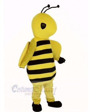 Cute Yellow Bee Mascot Costume