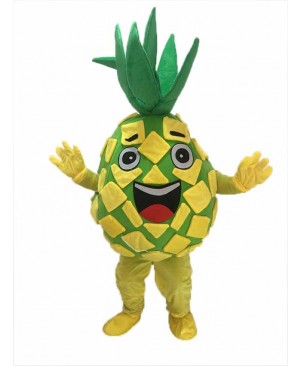 Yellow Pineapple Pete Fruit Mascot Costume