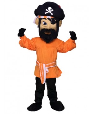 Fierce Pirate Mascot Costume