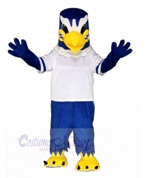 Royal Blue Falcon Eagle Mascot Costumes Bird Animal