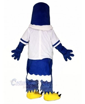 Royal Blue Falcon Eagle Mascot Costumes Bird Animal