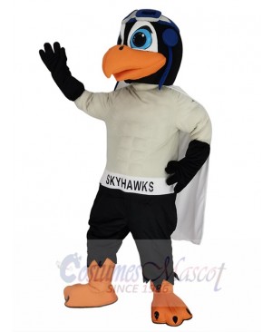 Skyhawk mascot costume