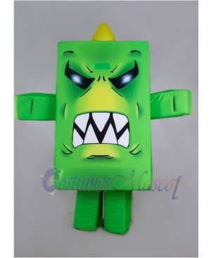 Cube Monster Mascot Costume