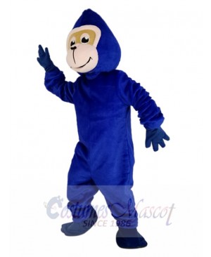 Blue Gorilla Monkey Mascot Costume Animal