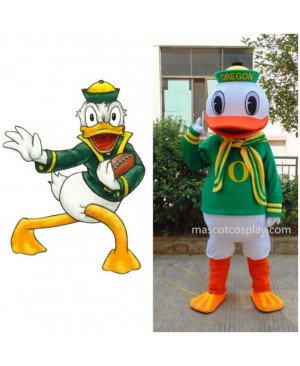 New Oregon Duck College Mascot Costume