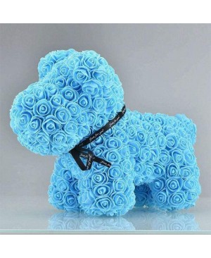 Blue Rose Puppy Dog Flower Puppy Dog Best Gift for Mother's Day, Valentine's Day, Anniversary, Weddings and Birthday