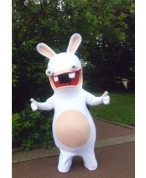 Rayman Raving Rabbit Easter Bunny Mascot Costume Cosplay