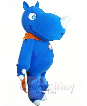 High Quality Blue Rhino Mascot Costumes