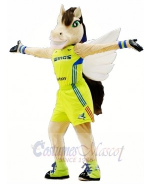 The Dallas Wings Mascot Costume 