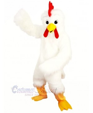 Funky White Chicken Mascot Costumes Cheap