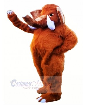 Long Tusks Elephant Mascot Costumes Cartoon