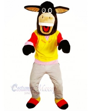 New Donkey Mascot Costumes Cartoon	