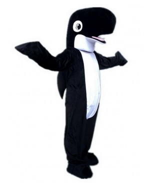 Black Whale Orca Mascot Costumes