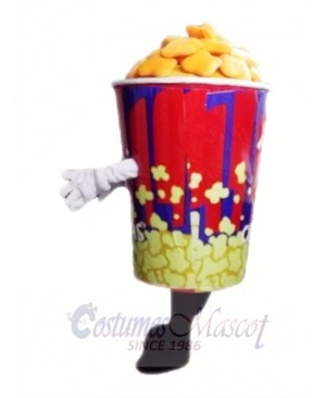 Popcorn Mascot Costume 