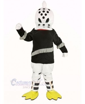 Wild Wing Duck Mascot Costume Ice Hockey Player