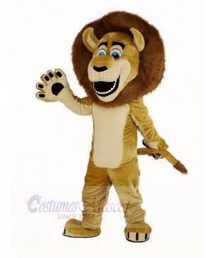 Alex The Lion Mascot Costume Animal