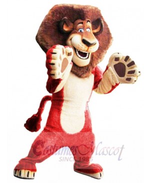 Alex The Lion mascot costume
