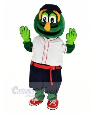 Wally Red Sox with White T-shirt Mascot Costume