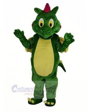 Green Fly Dragon Mascot Costume Adult