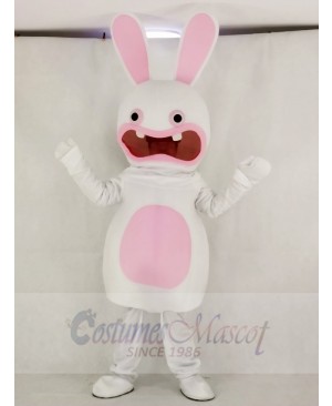 Funny Rayman Raving Rabbit Mascot Costume Cartoon	