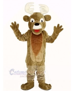 Christmas Elk Deer Mascot Costume